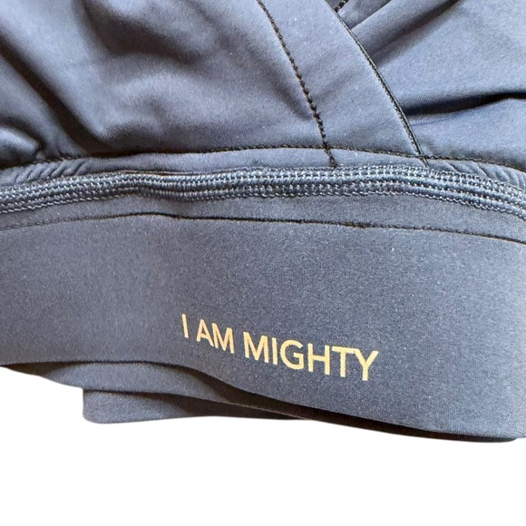 RHONE Women's High-Form Sports Bra Navy Blue XL Crisscross Straps Activewear - Picture 6 of 7